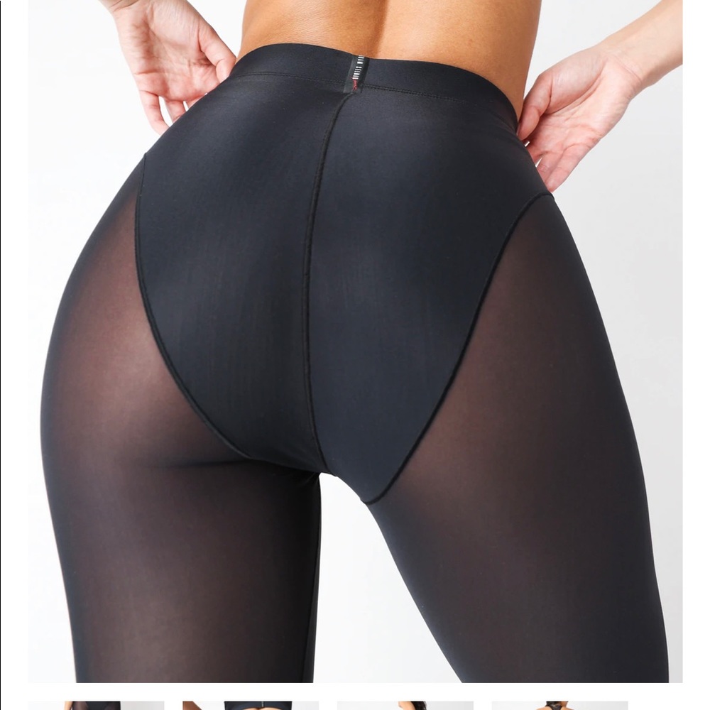 Adam Selman French cut sheer legging